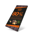Tableta 80% Cacao con Almendras