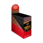 Display de Barra de Chocolates - 70% Cacao -  12 unidades