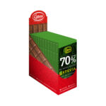 Display de Barra de Chocolates - 70% Cacao con Stevia -  12 unidades